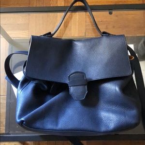 Massimo Dutti Navy handbag